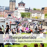 Fewokoko-privat Zentral Lorettoviertel Rheinufer Altstadt Messe Landtag Koenigsallee Apartment Dusseldorf