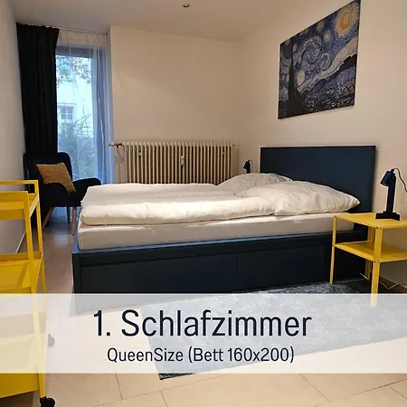 Appartement Fewokoko-privat Zentral Lorettoviertel Rheinufer Altstadt Messe Landtag Koenigsallee *