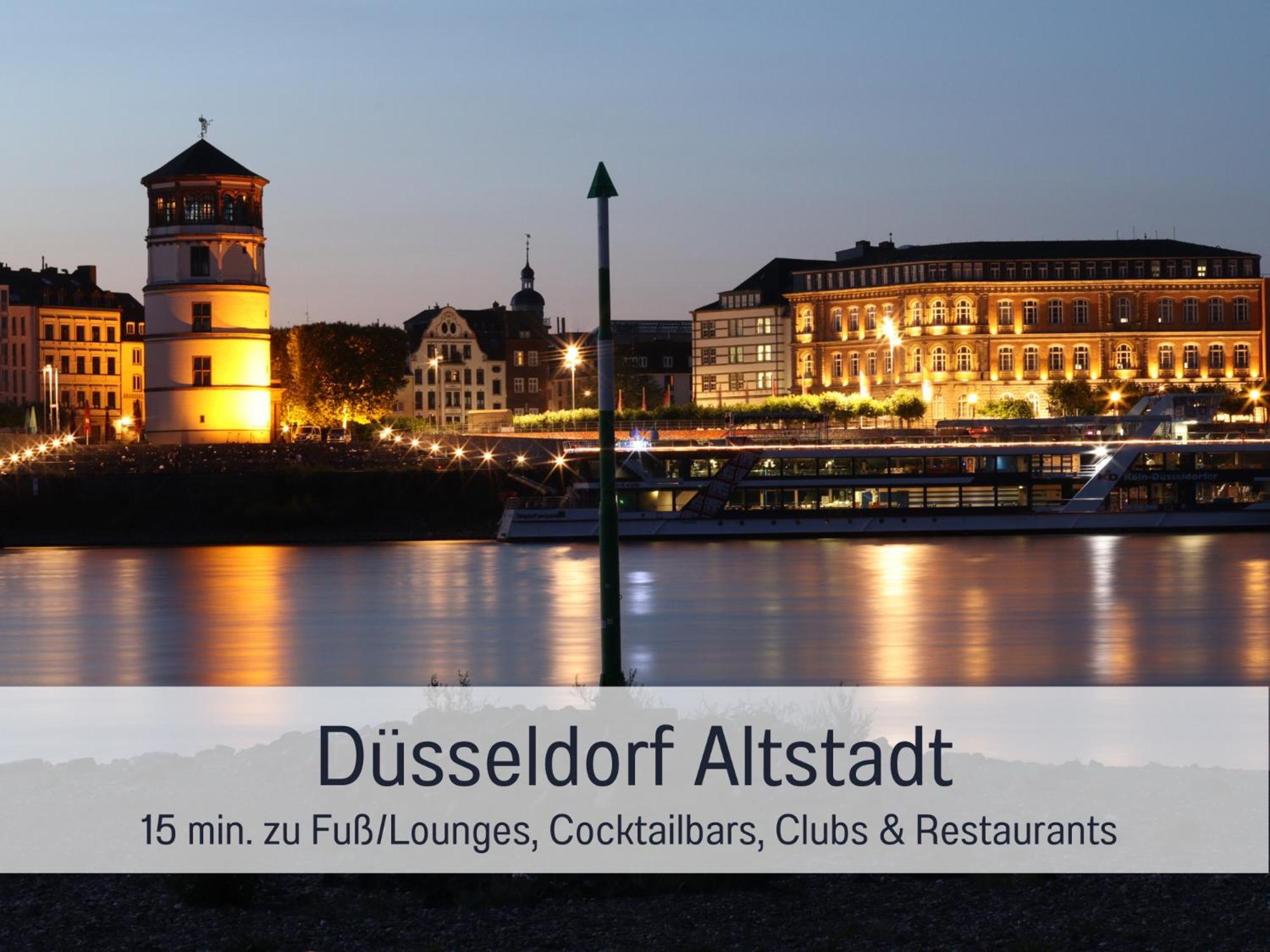 Apartment Fewokoko-privat Zentral Lorettoviertel Rheinufer Altstadt Messe Landtag Koenigsallee