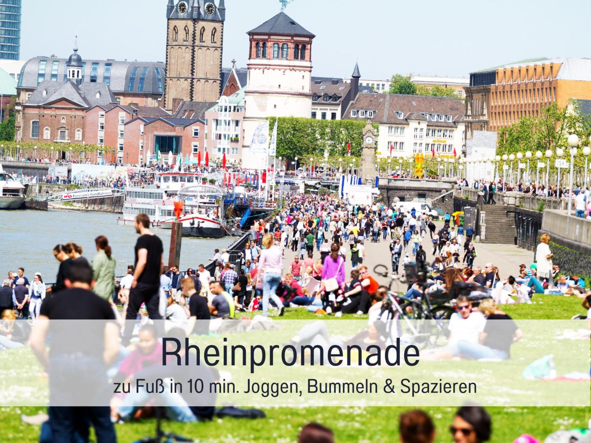 Fewokoko-privat Zentral Lorettoviertel Rheinufer Altstadt Messe Landtag Koenigsallee Apartment Dusseldorf